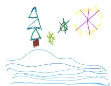 Snow and Tree